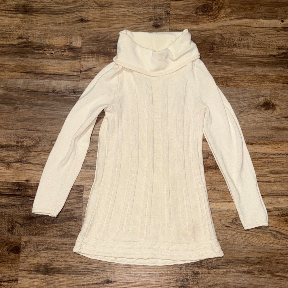 Sweater Dress in Cream